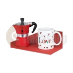 Bialetti Set Καφετιέρα, Φλιτζάνι Και Σουβέρ Bialetti Set Καφετιέρα, Φλιτζάνι Και Σουβέρ