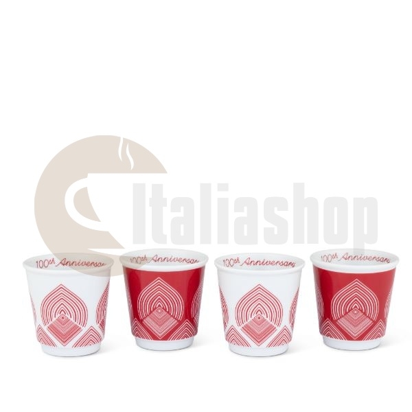 Bialetti Centenario Σετ Φλιτζάνια Espresso - 4 Τεμ.