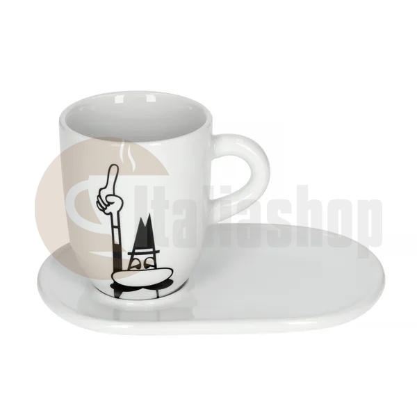 Bialetti Ποτήρι με Πιάτο