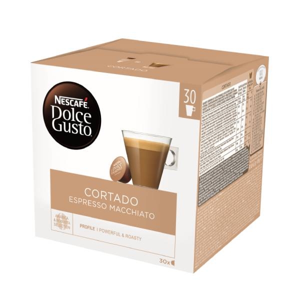 Dolce Gusto Cortado Espresso Macchiato - 30 Τεμ.
