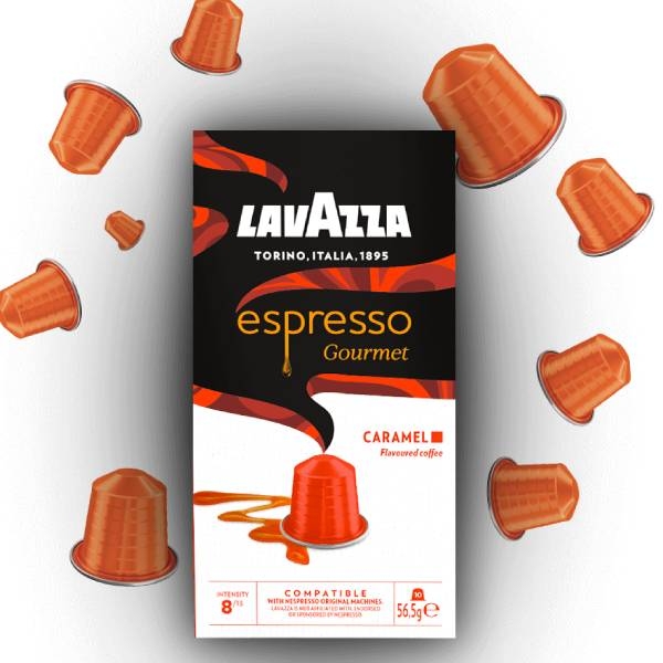 Lavazza Συμβατές Κάψουλες  Nespresso Gourmet Caramel - 10 τμχ