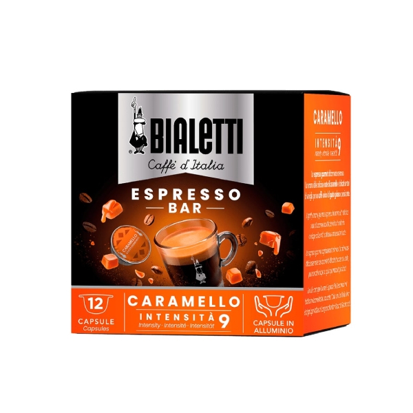 Bialetti Capsules With Caramel Taste 12 pieces