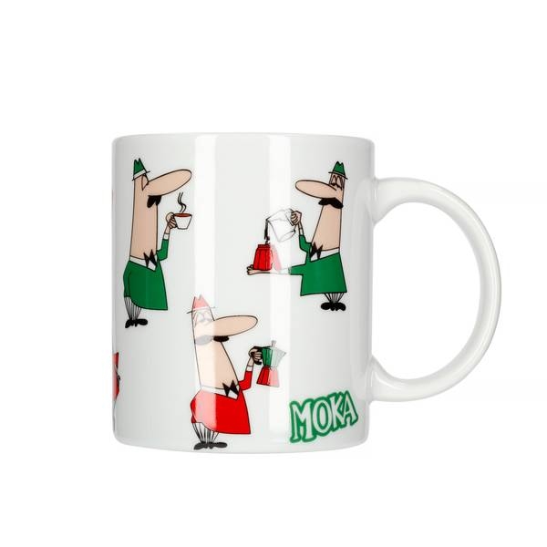 Bialetti Πορσελάνινη Κούπα Omino Tricolore