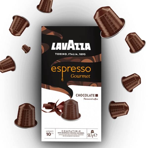 Lavazza Συμβατές Κάψουλες  Nespresso Gourmet Chocolate - 10 τμχ
