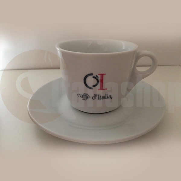 Caffè Ditalia Σετ Πορσελάνινες Κούπες Για Καπουτσίνο