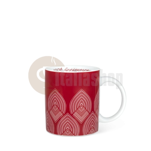 Bialetti Centenario Πορσελάνινη Κούπα - Κόκκινο