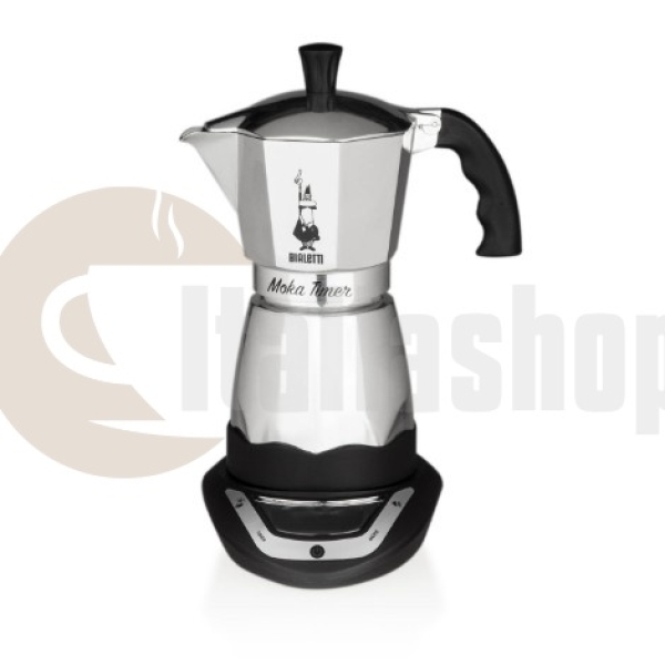 Bialetti Moka Timer Ηλεκτρική Καφετιέρα Χειρός Για 6 Φλιτζάνια