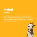 Goat Bestie θερμικό μπουκάλι