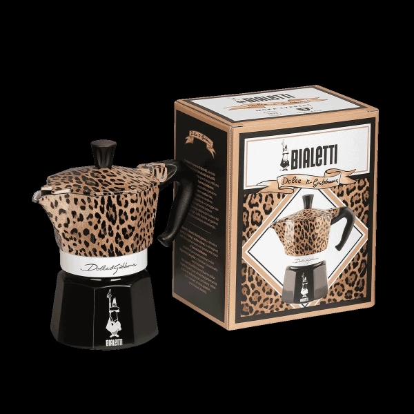 Καφετιέρα Bialetti Dolce&amp;Gabbana Moka Express Leopardo – 3 φλιτζάνια