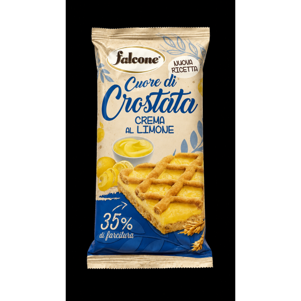 Falcone Cuore di Crostata Crema al Limone 