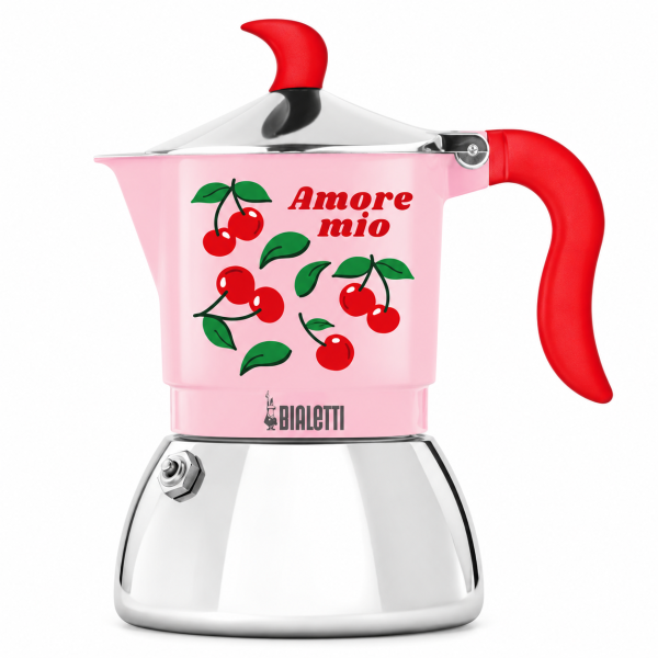 Bialetti καφετιέρα Fiammetta Induction Mercato della Frutta για 4 φλιτζάνια