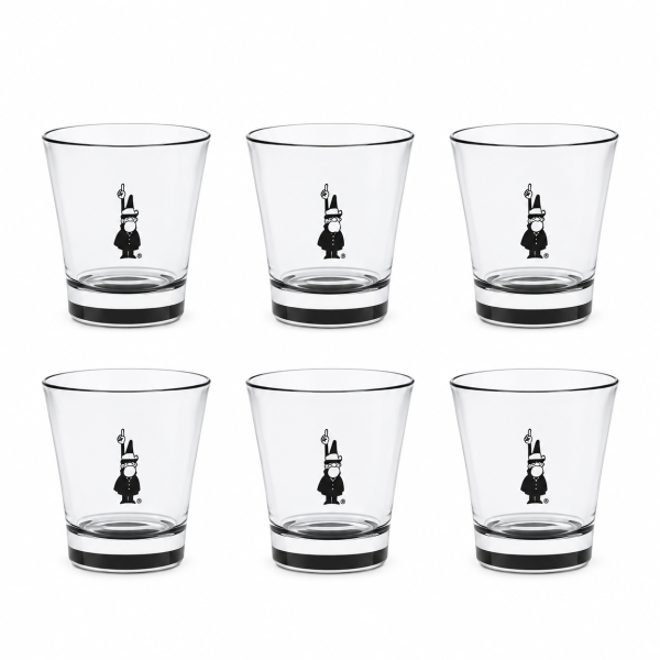 Bialetti Vetro Rossi Σετ Φλιτζάνια Espresso
