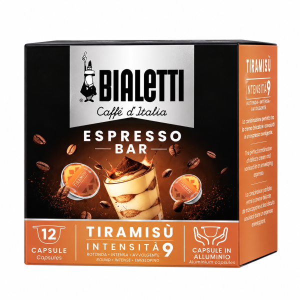Bialetti Capsules With Tiramisu Taste 12 pieces