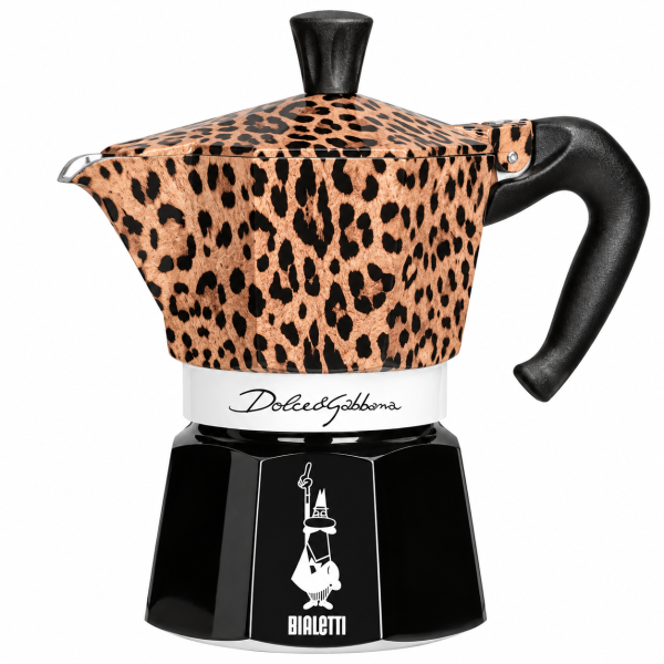 Καφετιέρα Bialetti Dolce&amp;Gabbana Moka Express Leopardo – 3 φλιτζάνια