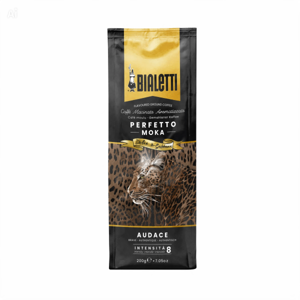 Αλεσμένος καφές Bialetti Perfetto Moka Audace Dolce&amp;Gabbana – 200 g