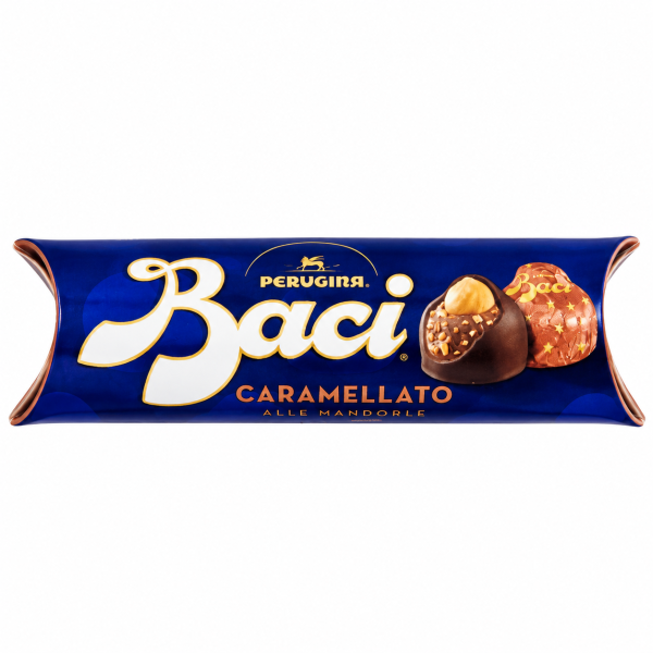 Baci Perugina σοκολατάκια Caramellato alle Mandorle – 3 τεμ., 37,5 g