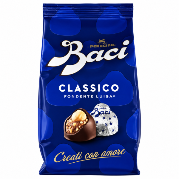 Baci Perugina σοκολατάκια με φουντούκια Classico Fondente Luisa, 125 g