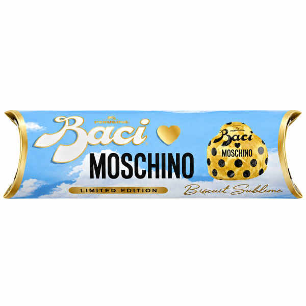 Baci Perugina x Moschino σοκολατάκια Biscuit Sublime Limited Edition – 3 τεμ., 37,5 g