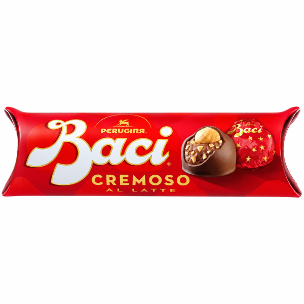 Baci Perugina σοκολατάκια με φουντούκια Cremoso al Latte – 3 τεμ., 37,5 g