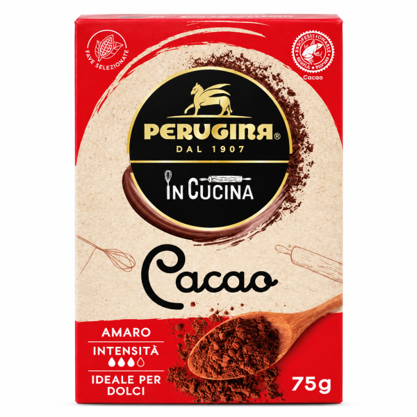 Perugina Cacao Amaro πικρό κακάο σε σκόνη – 75 g