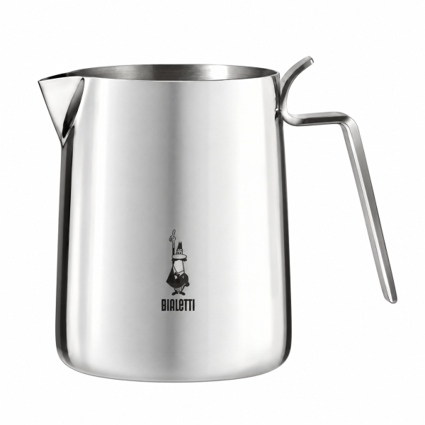 Bialetti Bricco Inox Lusso – Γαλατιέρα από ανοξείδωτο ατσάλι, 1 L
