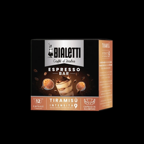 Bialetti Capsules With Tiramisu Taste 12 pieces
