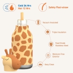 Giraffe Bestie θερμικό μπουκάλι