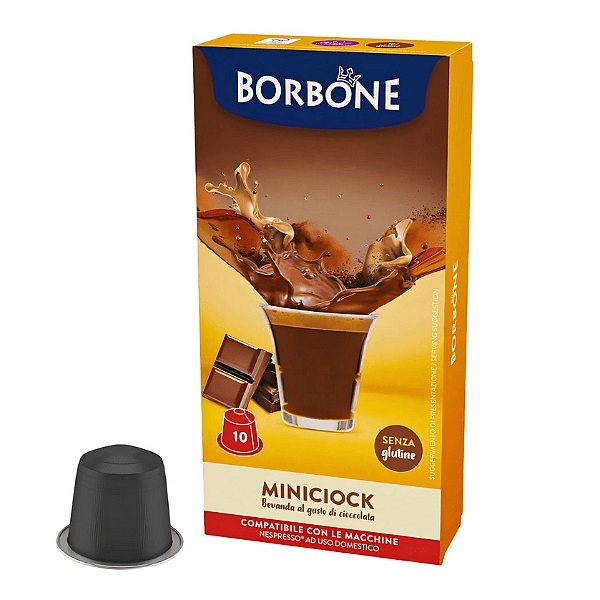 Borbone Miniciock - 10 συμβατές κάψουλες Nespresso